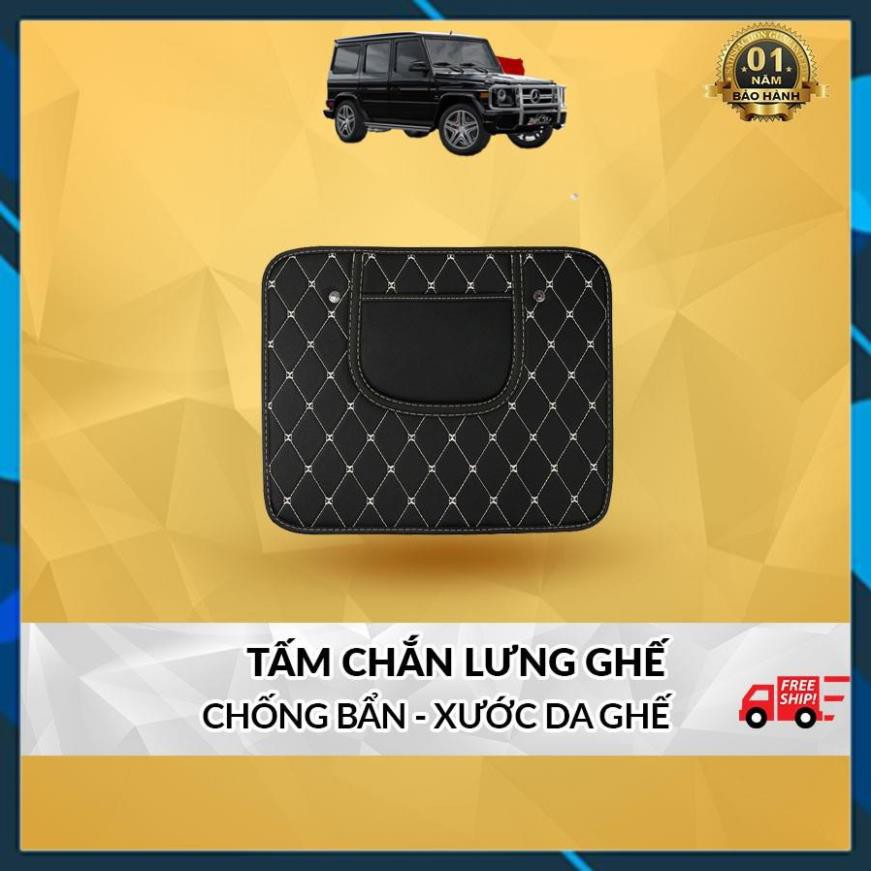 Tấm Chắn Sau Lưng Ghế Ô Tô - Chống Trầy Chống Bẩn - Dễ Dàng Vệ Sinh.