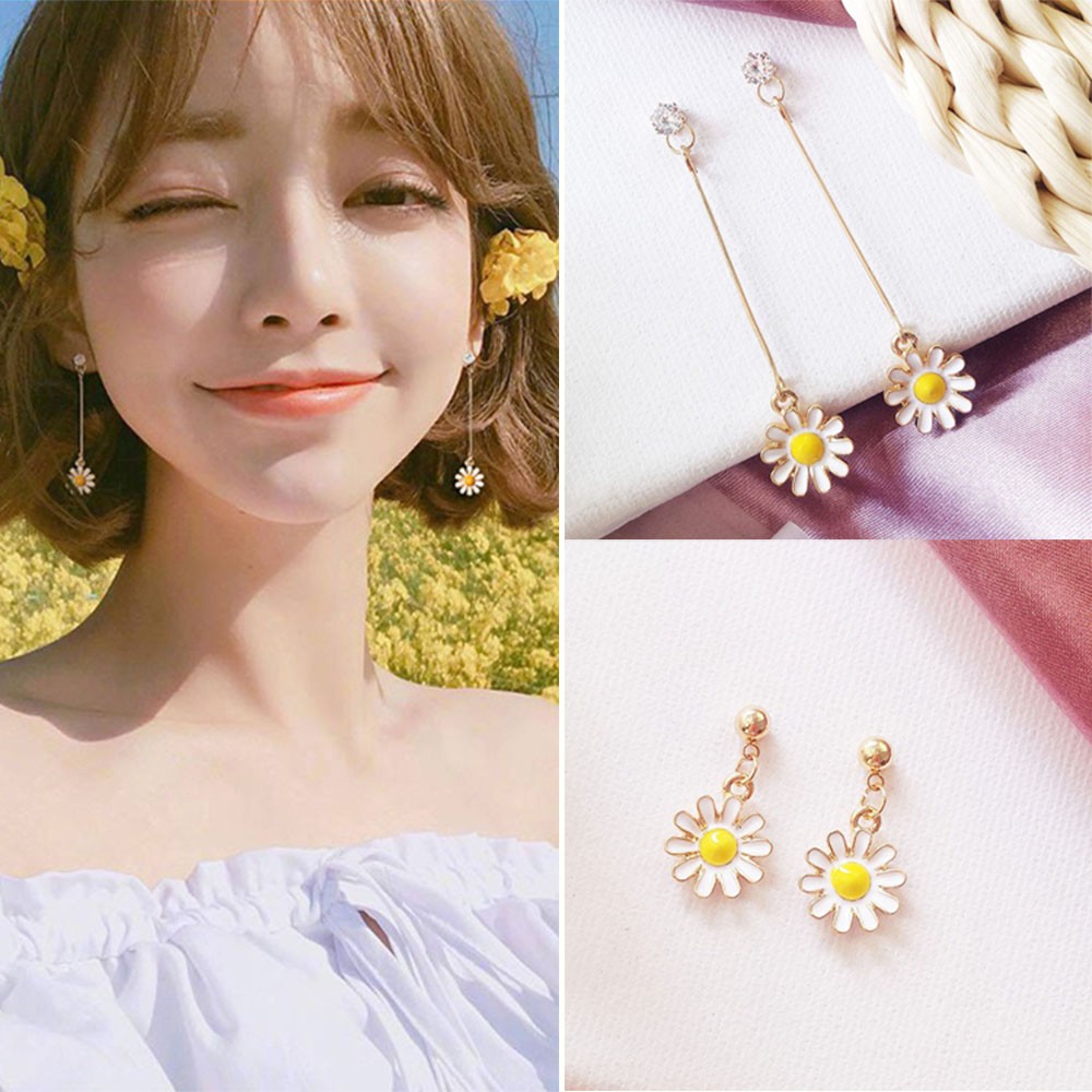 Bông tai hình hoa hướng dương