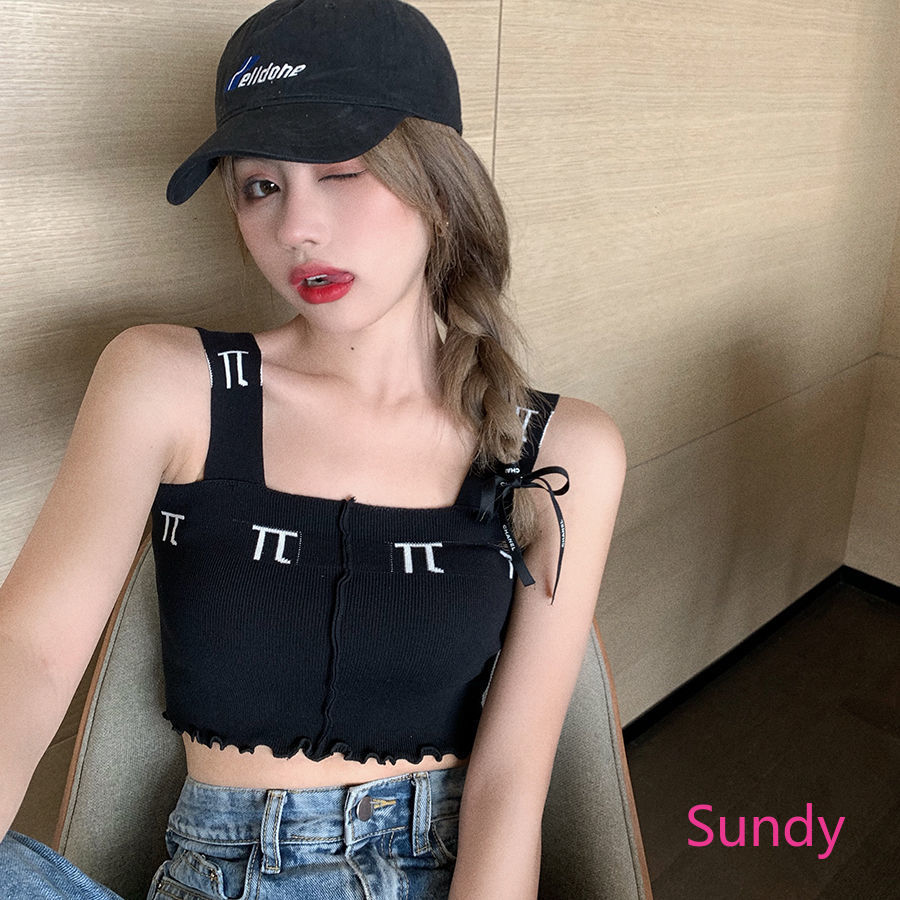 Áo hai dây màu trơn quyến rũ cho nữ