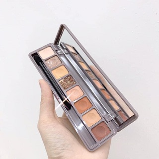 Phấn Mắt Lameila 9 Ô Vỏ Nâu