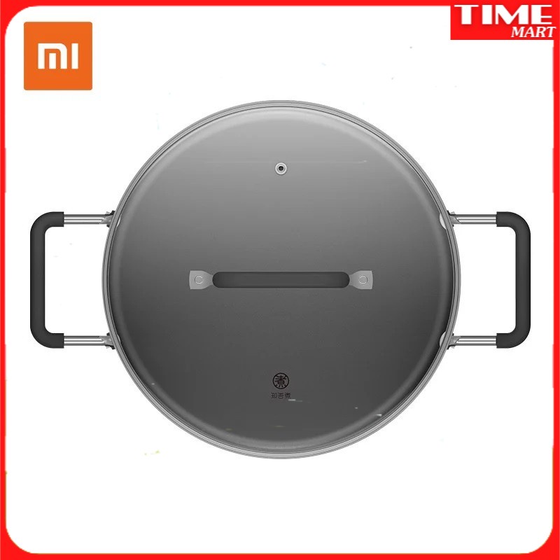 [CHÍNH HÃNG] Nồi lẩu Xiaomi Mijia dùng cho bếp điện từ cảm ứng.Cao cấp, chống dính,an toàn. Bảo hành 6TH [TIME_MART]