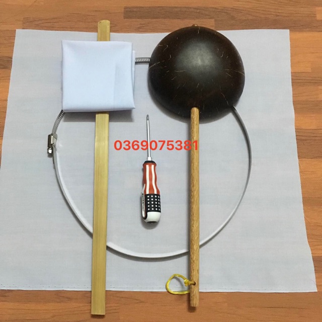 Dụng cụ tráng bánh cuốn, bánh ướt tại nhà có gáo bc2v27+g+t