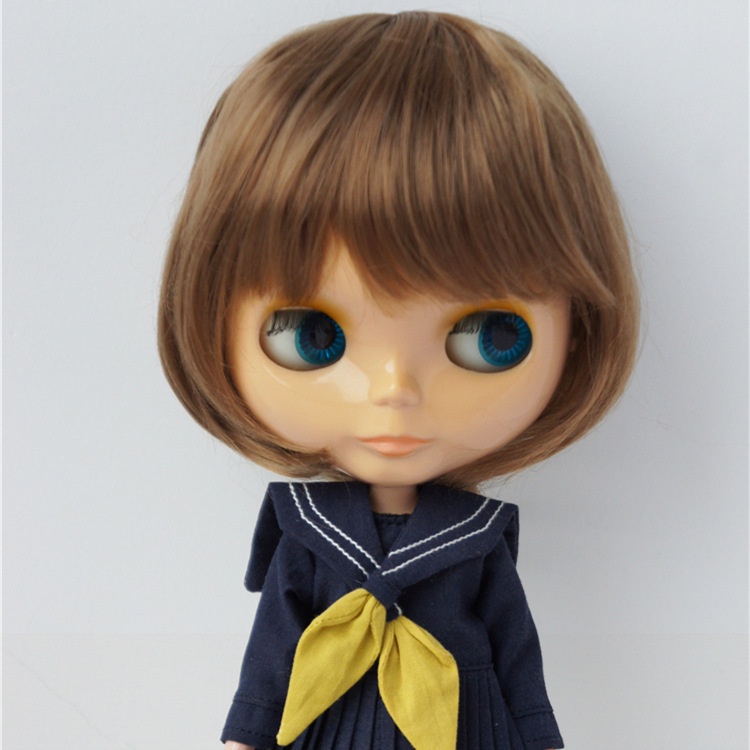 【Tóc giả búp bê】3-9inch BJD / OB11 / SD giả giả Ma HaiQing Sinh viên gửi Bobo Head (JD025)