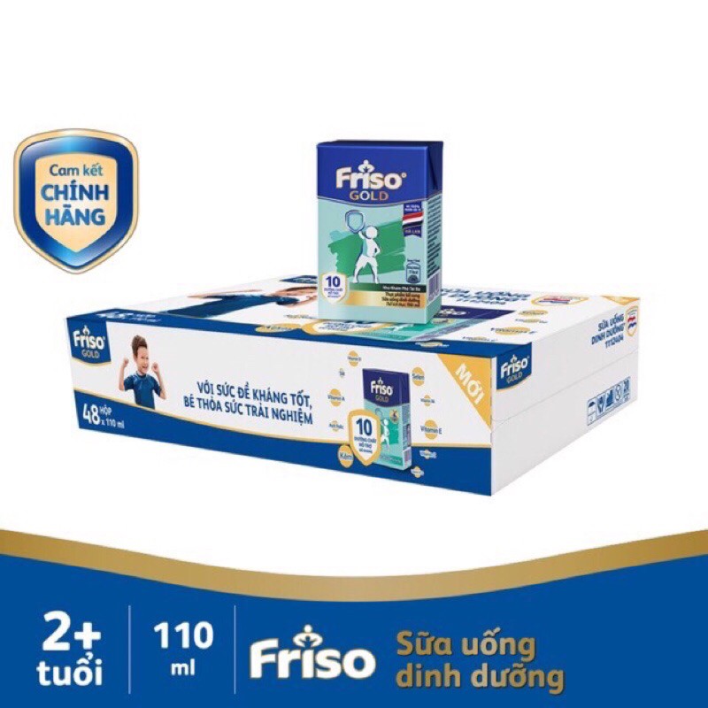  Thùng 48 hộp Sữa bột pha sẵn Friso 110ml