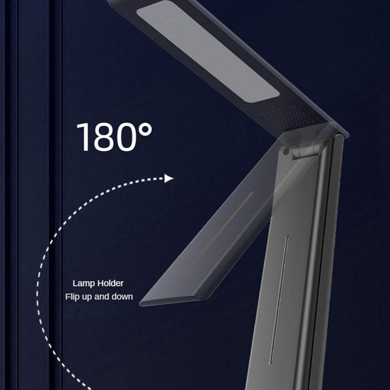 Đèn LED Đọc Sách Để Bàn Bảo Vệ Mắt Điều Khiển Cảm Ứng Gấp Gọn Được