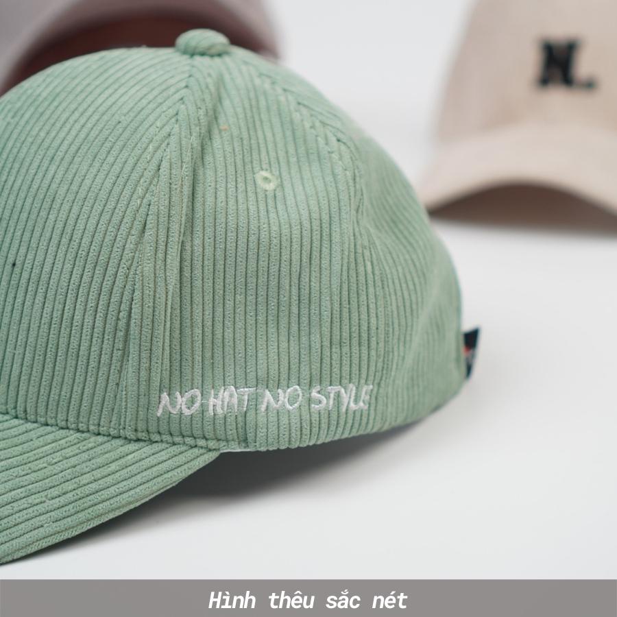 Mũ lưỡi trai Unisex  Nón kết Ulzzang thêu NHIỀU CHỮ nhung tăm cao cấp Molly Fashion – NK10