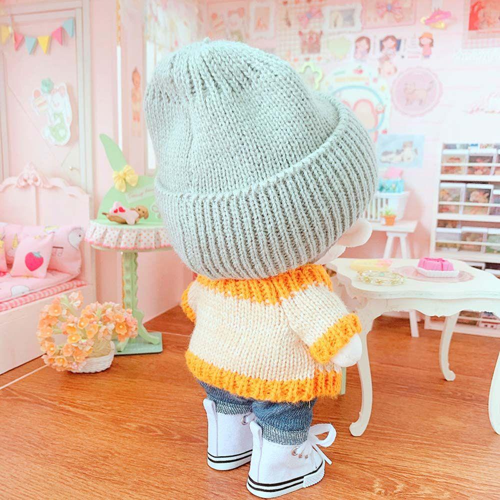 Áo Sweater Vải Cotton Họa Tiết Hoa Hướng Dương Cho Búp Bê