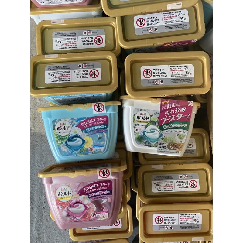 viên giặt 3D BOLD ( hộp 17 viên )