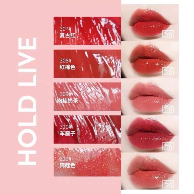 💄💄Set Son Kem Nhung Hold Live Light Matte Lip Glaze Suit 🍑🍑