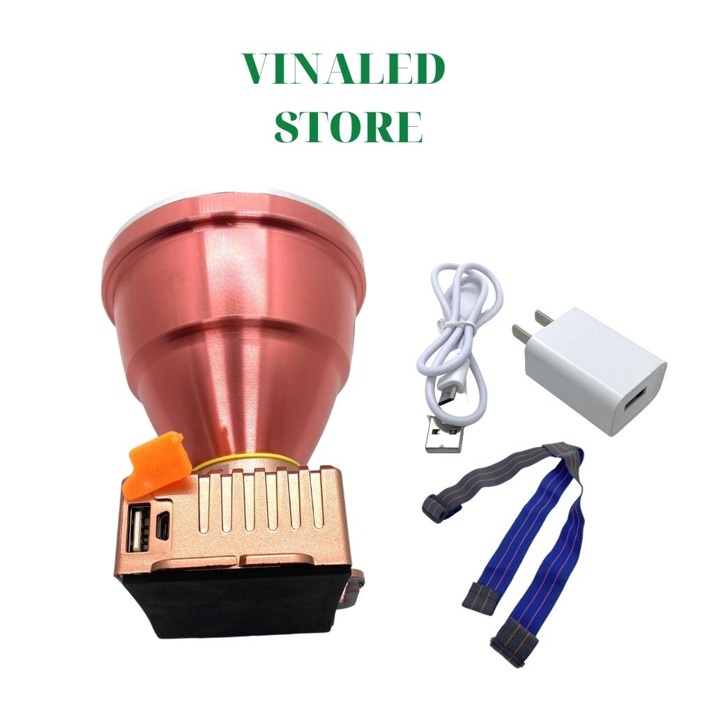 Đèn pin siêu sáng đèn đội đầu GPX H12 chiếu xa 500M chóa 10cm