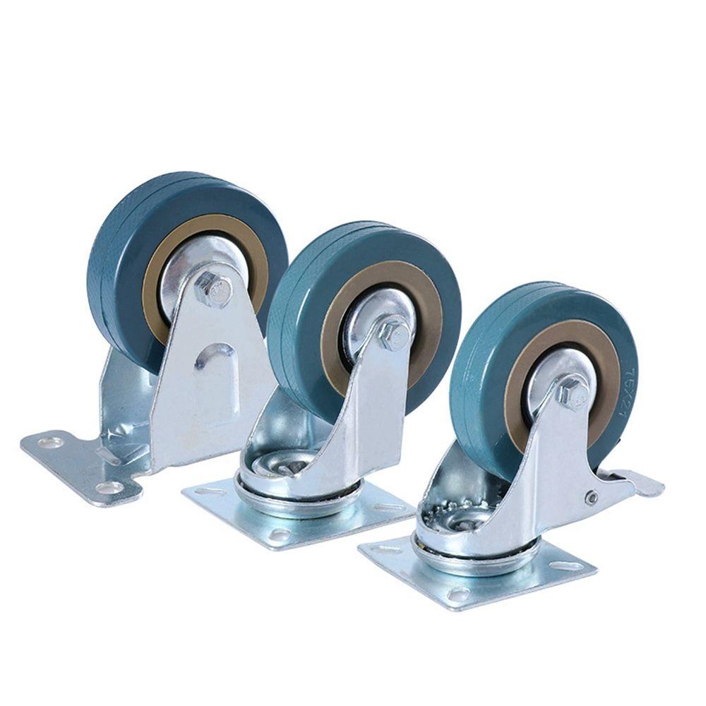 Bộ 4 Bánh Xe Đẩy Công Nghiệp AUGUSTINA Đa Năng Tiện Dụng