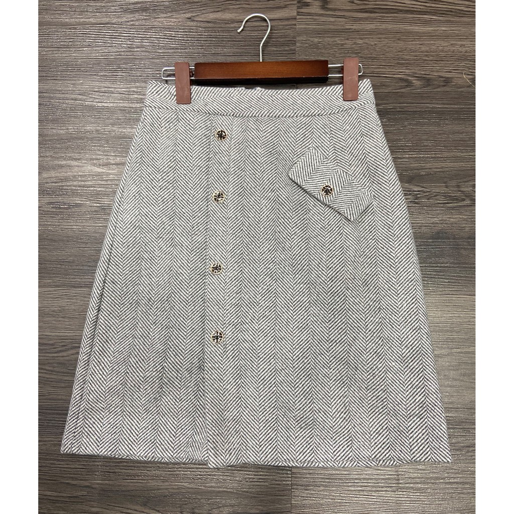 Chân Váy Dạ Nữ Midi Dạ CV02 Chân váy chữ A | BigBuy360 - bigbuy360.vn