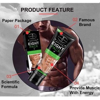 Kem massage tan mỡ bụng body 8 múi Eight Pack