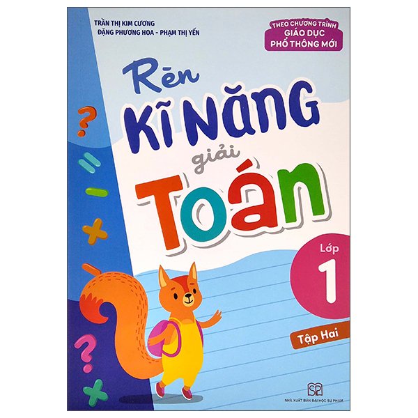 Sách - Rèn Kĩ Năng Giải Toán Lớp 1 - Tập 2 - 8936067604931