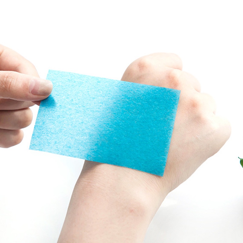 Set 50 Giấy Thấm Dầu Vải Lanh Ngẫu Nhiên Cho Nam Nữ