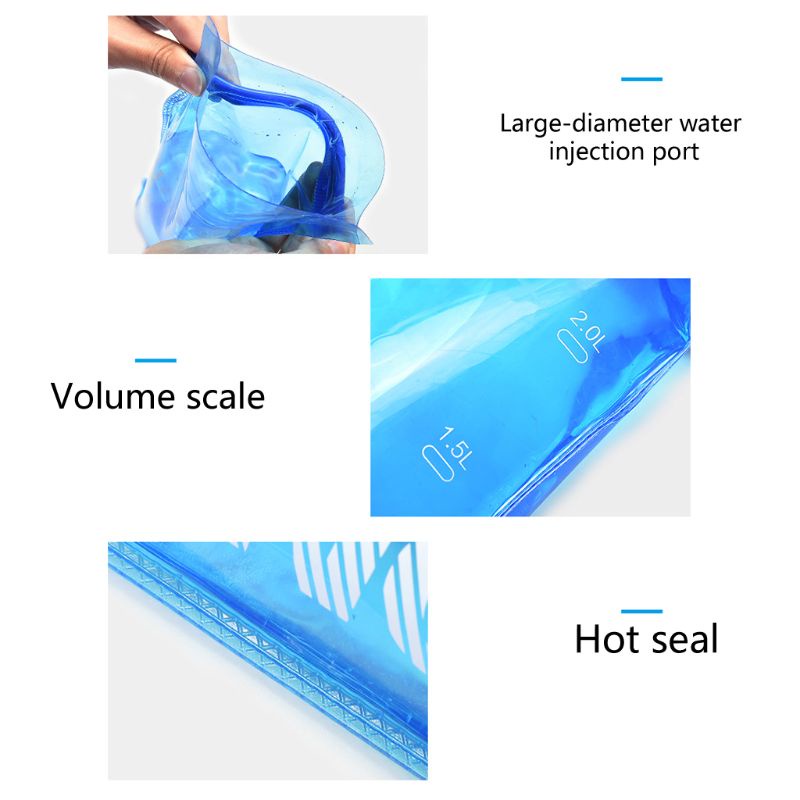 Túi Đựng Nước Mềm Có Thể Gập Lại SUN 1L 1 5L 2L 3L