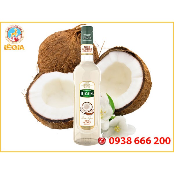 SIRO TEISSEIRE DỪA - TEISSEIRE COCONUT SYRUP