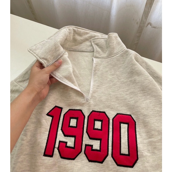 [HÀNG BÁN LỖ 500C LẤY VỐN] ÁO NỈ ULZZANG FORM RỘNG | BigBuy360 - bigbuy360.vn