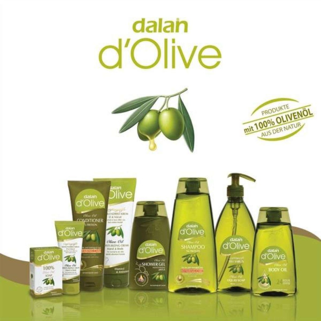 Tinh dầu massage dưỡng ẩm toàn thân từ ô liu Dalan oil Body 250ml Tặng 1 Xà phòng hoa Thụy Hương & dầu Olive DALAN 150g