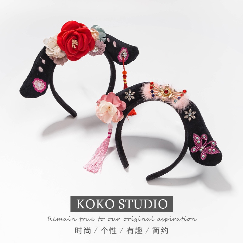 Băng Đô Cài Tóc Phối Tóc Giả Trang Điểm Rửa Mặt Tiện Lợi