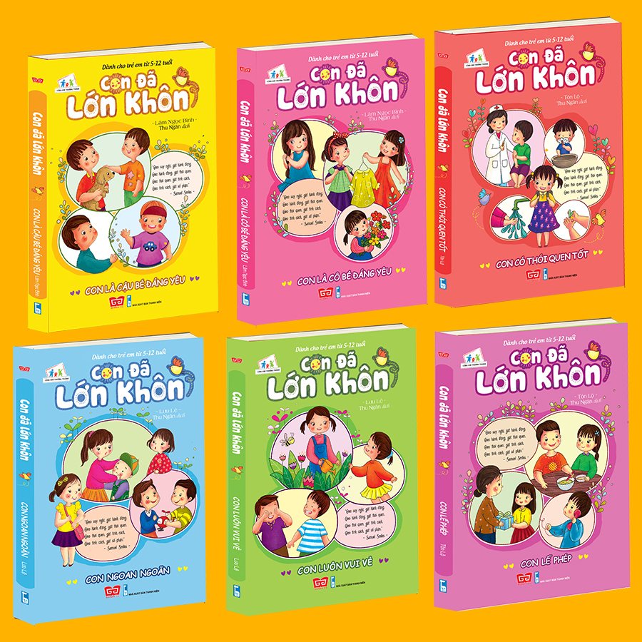 SÁCH - Con đã lớn khôn - Con ngoan ngoãn