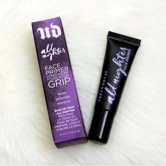 Kem lót Urban decay all nighter face primer longwear foundation grip 5ml minisize fullbox tách set Ribu shop | BigBuy360 - bigbuy360.vn