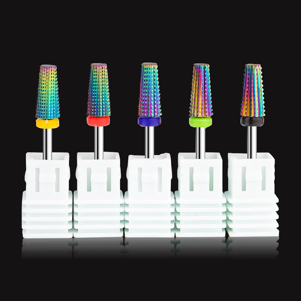 răng thẳng Đầu Mài Móng Tay Bằng Thép Vonfram