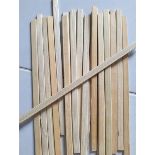 Que Kem, Que Đè Lưỡi, Que Gỗ Tròn Làm Handmade  (500g,1Kg)