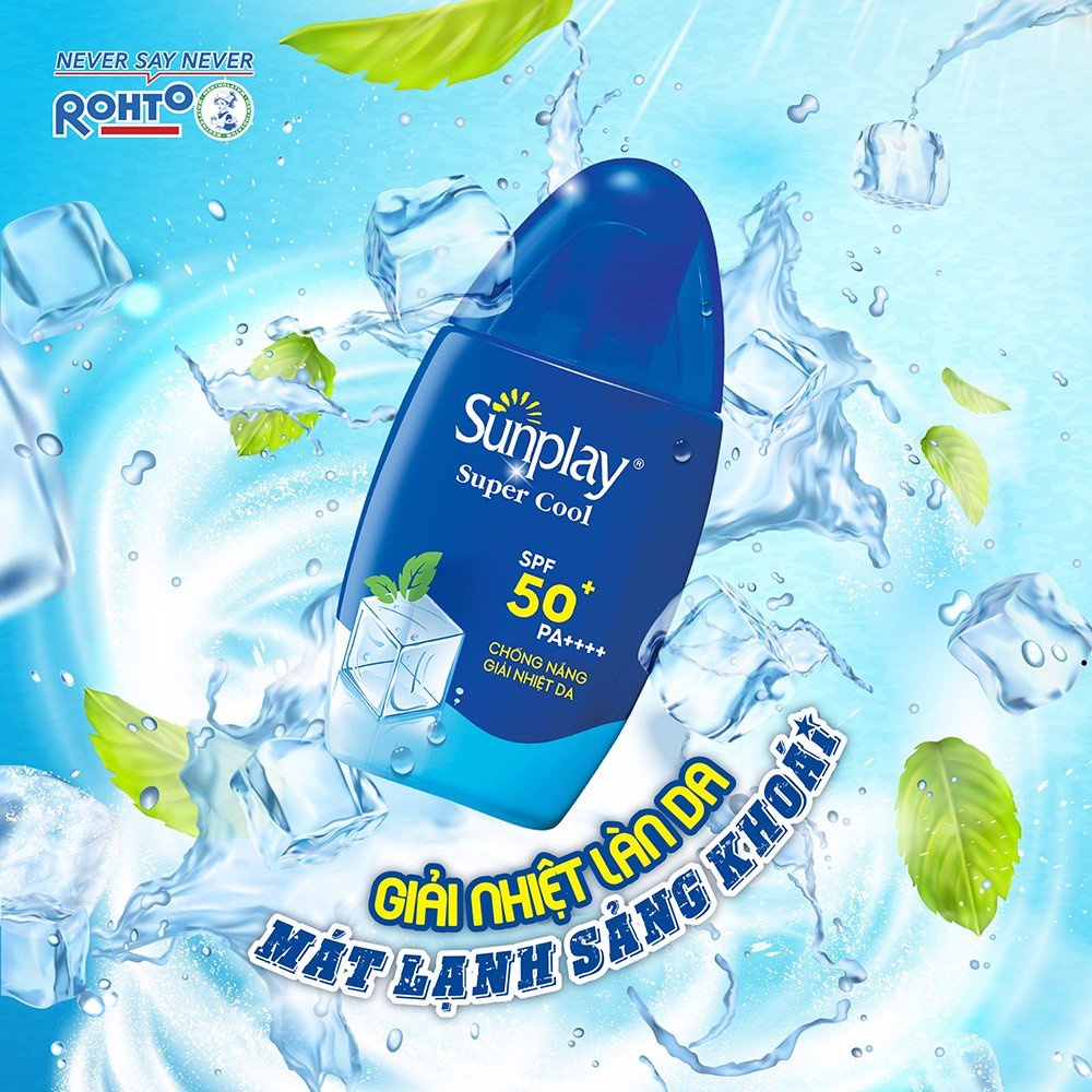 Sữa Chống Nắng Giải Nhiệt Da Sunplay Super Cool SPF50+ 30g