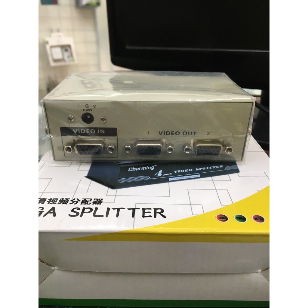 Bộ chia màn hình VGA 1 ra 2