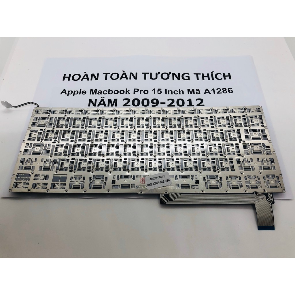 Bàn Phím Apple Macbook Pro 15 Inch Mã A1286 Năm 2009 - 2012 Hàng Mới 100%