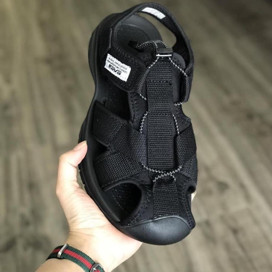 Giày Sandal Rọ Mũi Nam Dùng Đi Phượt Leo Núi Chạy Xe Đạp Sandal Bít Mũi Nam Big Size 👟