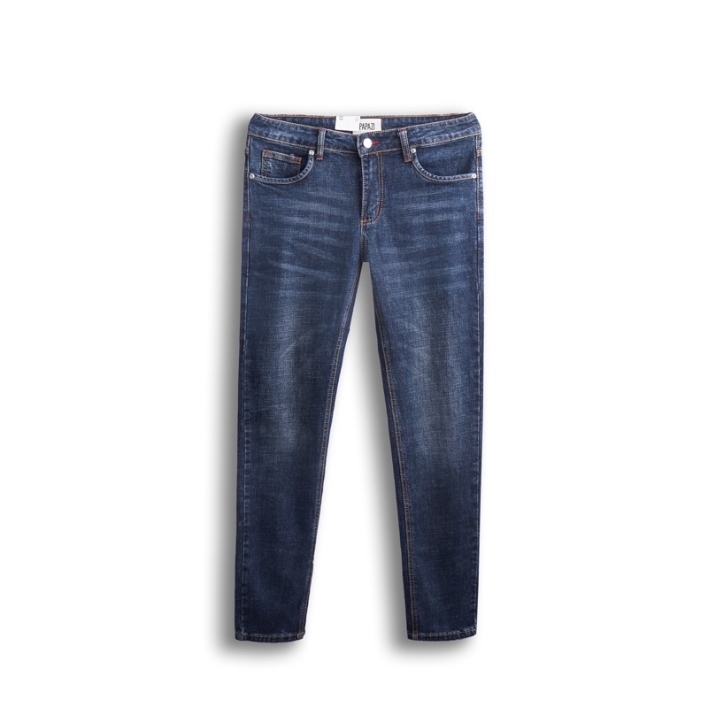 𝐐𝐮𝐚̂̀𝐧 𝐉𝐞𝐚𝐧𝐬 dài trơn - Quần bò nam co giãn dễ phối đồ, phong cách 2021 - Thời trang nam PAPAZI | BigBuy360 - bigbuy360.vn