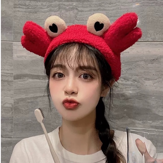 Băng đô cài tóc rửa mặt Họa Tiết Hoạt Hình Vui Nhộn Sáng Tạo