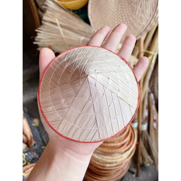 Nón lá mini, mô hình chụp ảnh, decor nhiều kích thước