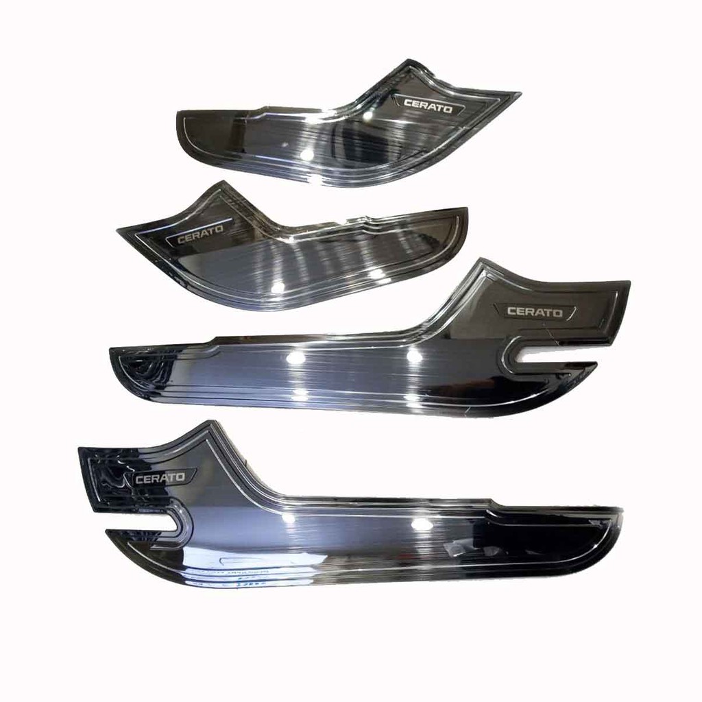 Bộ ốp tapli Cerato 2019-2020 vân Titan chống xước va đập khi mở cửa và làm đẹp xe