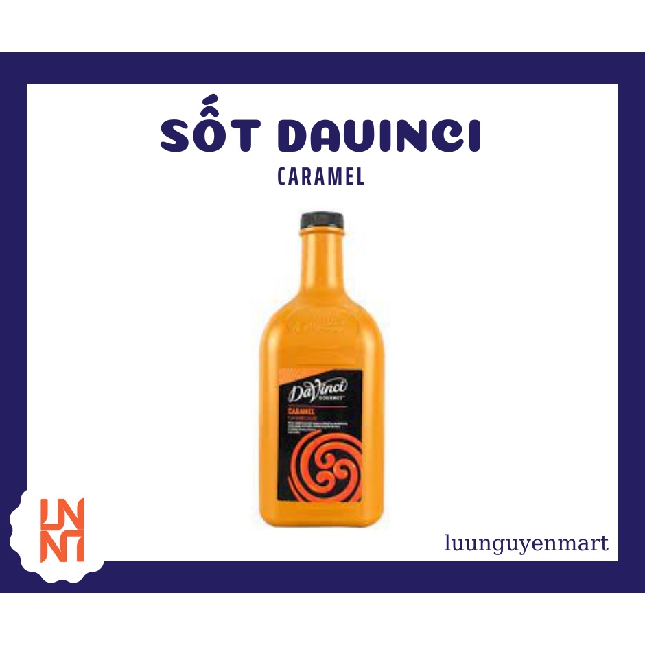 Sốt Davinci Vị Caramel 2kg