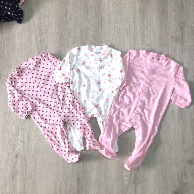 body dài ,sleepsuit size 0-3 m dành cho các mẹ sắp sinh