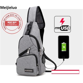 Túi đeo chéo nhiều ngăn Meijiluo cao cấp