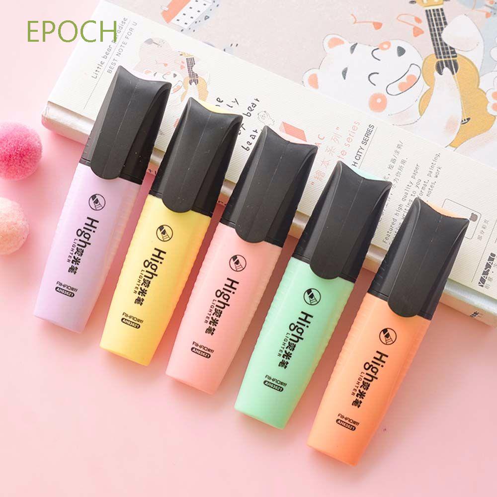 Bút dạ quang EPOCH nhiều màu sắc dễ thương cho học sinh