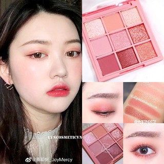 (Tặng cọ) Bảng phấn mắt COOL BARBIE 9 ô hàng loại 1 siêu đẹp