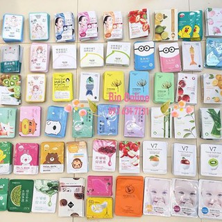 (Có sẵn) COMBO MIX 50 MẶT NẠ NỘI ĐỊA