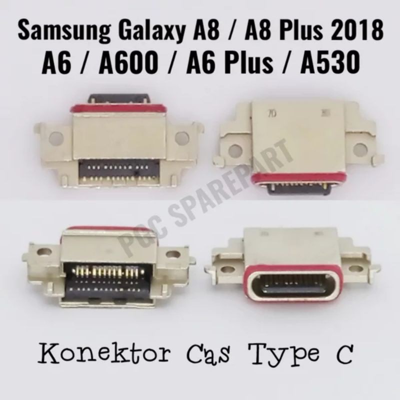 Đầu Sạc Kết Nối Cho Samsung Galaxy A8 - A8 Plus 2018 - A6 - A600 - A6 Plus - A530 Casan