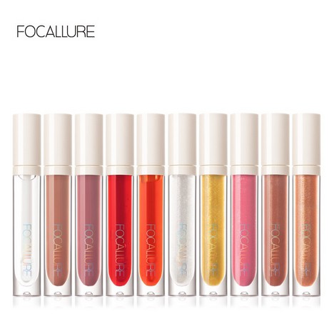 FA153-Son Môi FOCALLURE Căng Mọng Lấp Lánh Sáng Bóng Có 10 Màu 3g | BigBuy360 - bigbuy360.vn