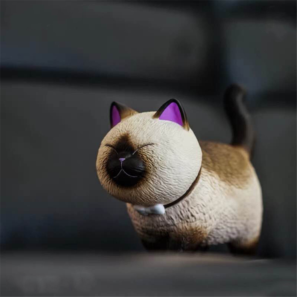 Mô Hình Mèo Hoạt Hình Đáng Yêu Trang Trí Tiểu Cảnh