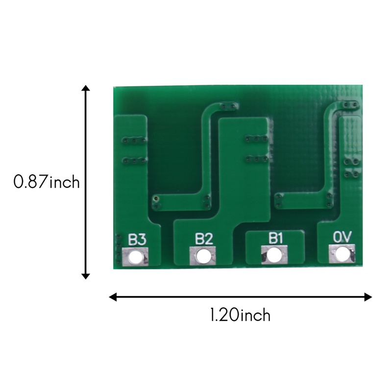 Bảng mạch cân bằng bảo vệ pin 18650 Lifepo4 3S 1300MA