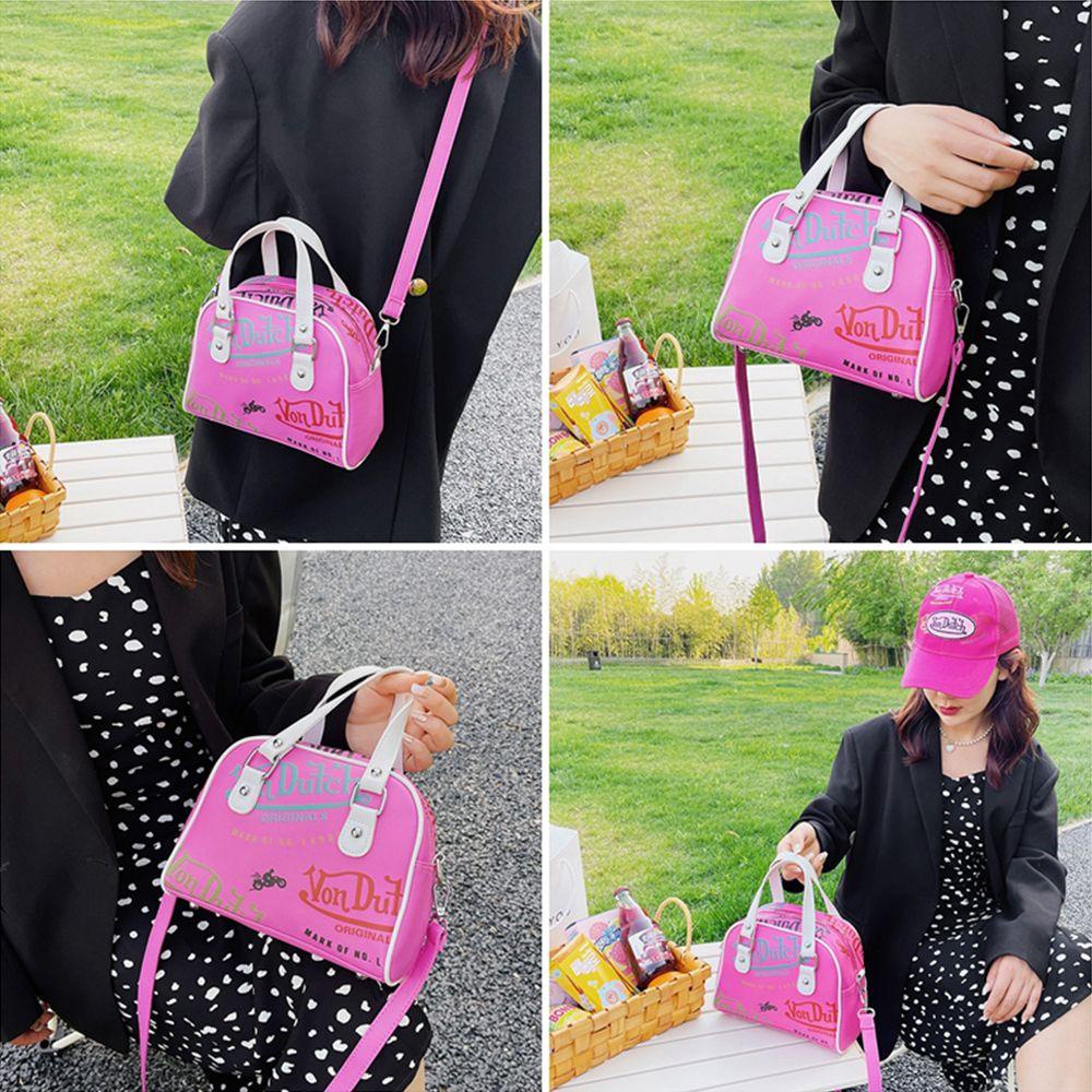 Túi Da PU Đeo Chéo In Hình WONDER