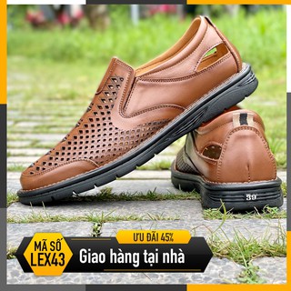 ( Freeship) Giày nam da bò thật  lex43