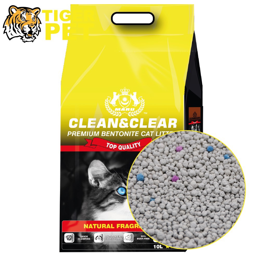 Cát vệ sinh cho mèo Clean and clear 5l