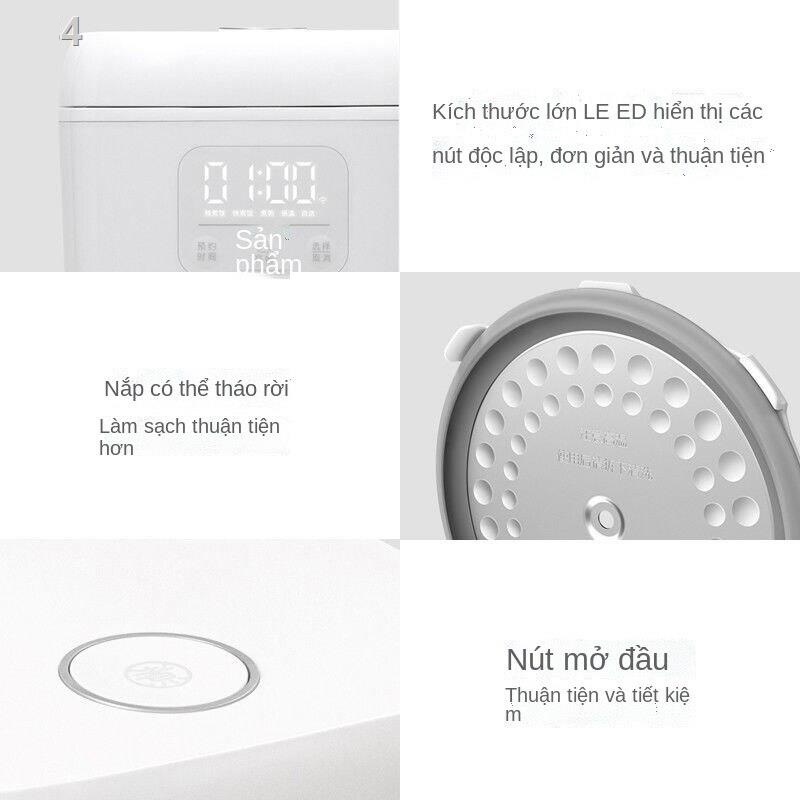 Nồi Cơm Điện Thông Minh Xiaomi ZHIWUZHU 1.6L Mini kết nối app Mi Home chống dính Daikin PFA - Minh Tín Shop